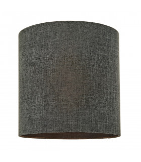 Sara 1 Light Shade Light Charcoal Fabric