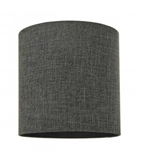 Sara 1 Light Shade Light Charcoal Fabric-1
