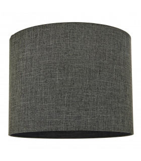 Sara 1 Light Shade Light Charcoal Fabric-1