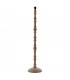 Elijah 1 Light Floor Light Grey Washed Wood (Base only)