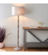 Elijah 1 Light Floor Light Grey Washed Wood (Base only)-1