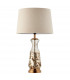Samuel 1 Light Table Light Vintage White & Hammered Volcano Ombre Foil-6