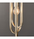 Meera 1 Light Ceiling Pendant Antique Silver Leaf-6