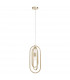 Meera 1 Light Ceiling Pendant Antique Silver Leaf, E27
