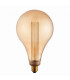 Accessory Tinted Amber Glass & Brass Plate Bulb IP20 - E27-2