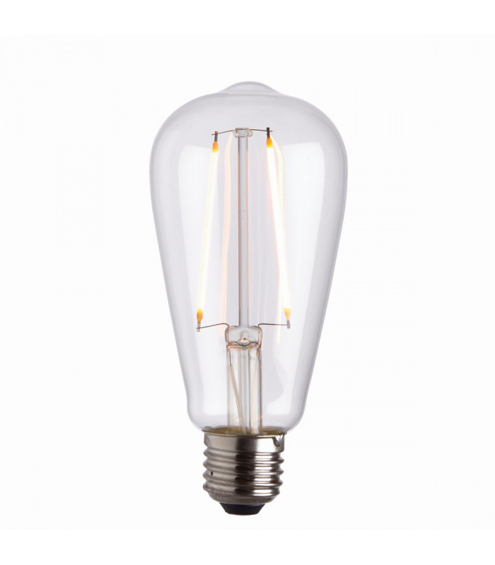 Accessory Clear Glass & Chrome Plate Bulb IP20 - E27