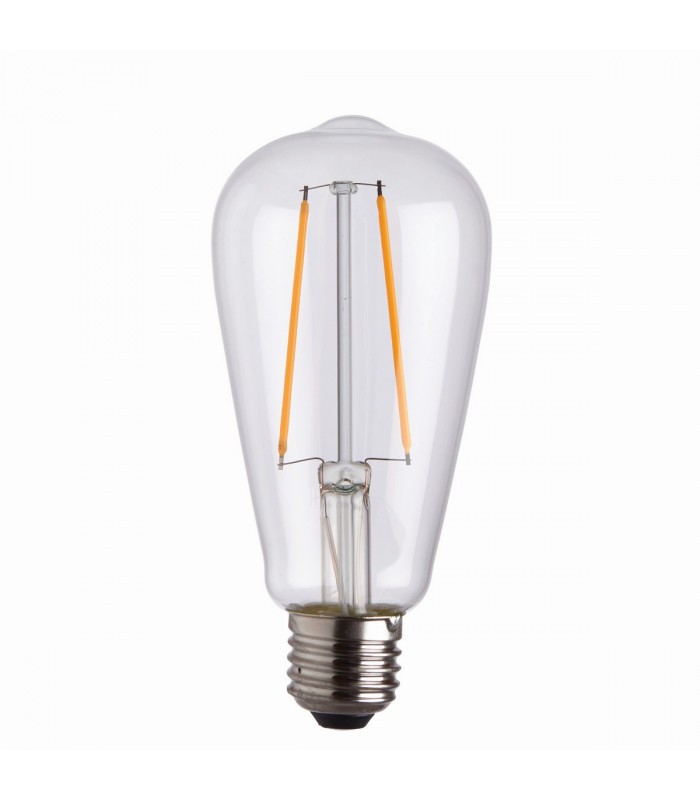 Accessory Clear Glass & Chrome Plate Bulb IP20 - E27-2