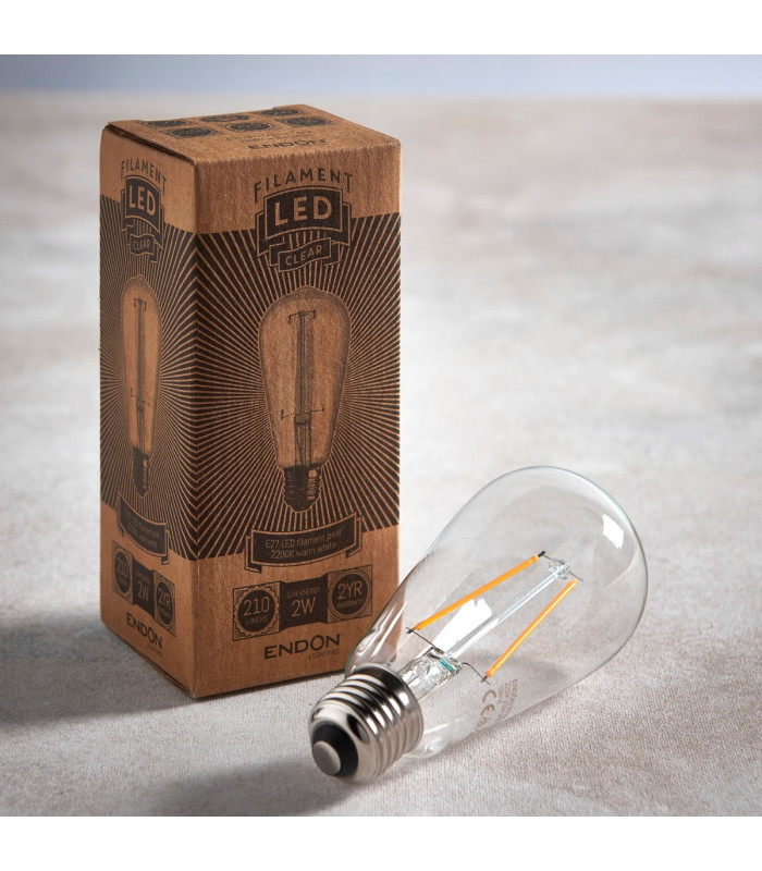 Accessory Clear Glass & Chrome Plate Bulb IP20 - E27-3
