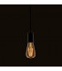 Accessory Tinted Amber Glass & Brass Plate Bulb IP20 - E27-1