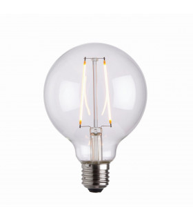Accessory Clear Glass & Chrome Plate Bulb IP20 - E27