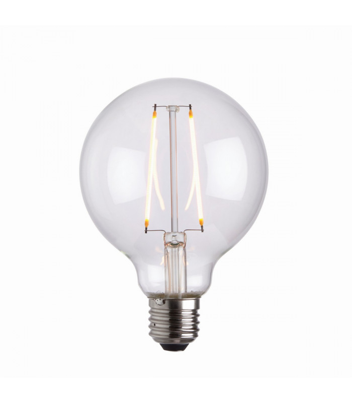 Accessory Clear Glass & Chrome Plate Bulb IP20 - E27