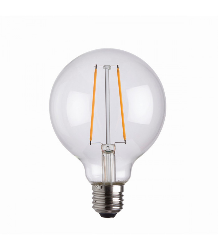 Accessory Clear Glass & Chrome Plate Bulb IP20 - E27-2