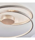 Eternity Integrated LED Flush Matt Nickel Plate & Crystal (K5) Detail Dimmable IP20-2
