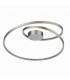 Eternity Integrated LED Flush Matt Nickel Plate & Crystal (K5) Detail Dimmable IP20-6