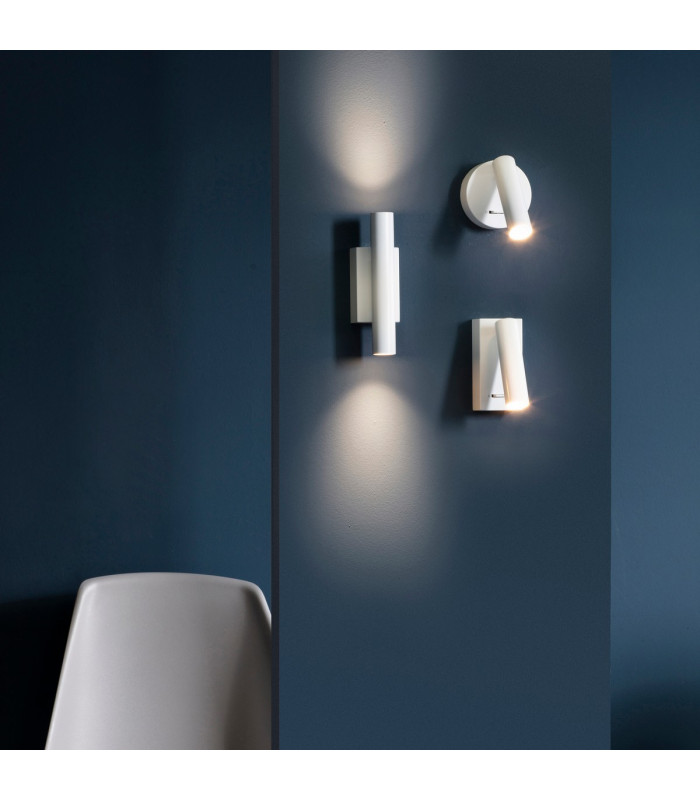 Staten Integrated LED Wall Matt White Paint 2 Light IP20-1