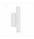 Staten Integrated LED Wall Matt White Paint 2 Light IP20-2