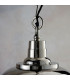 Langley Dome Pendant Bright Nickel Plate & Clear Glass 1 Light Dimmable IP20 - E27-4