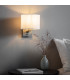 Issac Wall Matt Nickel Plate 1 Light Dimmable IP20 - E27-5