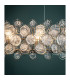 Marella Pendant Bright Nickel Plate & Clear Glass 8 Light Dimmable IP20 - E14-2
