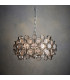 Marella Pendant Bright Nickel Plate & Clear Glass 4 Light Dimmable IP20 - E14-1