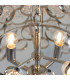 Marella Pendant Bright Nickel Plate & Clear Glass 4 Light Dimmable IP20 - E14-5