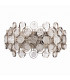 Marella Wall Bright Nickel Plate & Clear Glass 2 Light Dimmable IP20 - E14-3