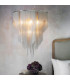 Loire Pendant Bright Nickel Plate & Silver Effect Chain 7 Light Dimmable IP20 - E14-1
