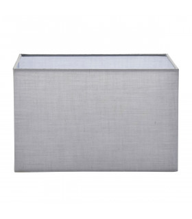 Rectangular Shade Grey Fabric 1 Light IP20 - E27-1