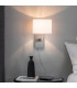 Owen Usb Wall Matt Nickel Plate 1 Light IP20 - E27 (Shade Sold Separately)-6