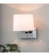 Issac Usb Wall Chrome Effect Plate 1 Light IP20 - E27-4