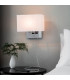 Issac Usb Wall Chrome Effect Plate 1 Light IP20 - E27-6
