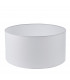 Cylinder Shade Vintage White Fabric 1 Light IP20 - E27-1