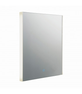 Mistral Bathroom Integrated LED Wall Mirrored Glass & Metallic Silver Effect Paint 1 Light IP44
