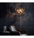 Infinity Pendant Black Chrome Effect Plate & Smokey Mirror Effect Tinted Glass 6 Light Dimmable IP20 - G9-1