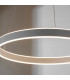 Gen Integrated LED Pendant Matt Nickel Plate & Frosted Acrylic 1 Light Dimmable IP20-2