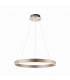 Gen Integrated LED Pendant Matt Nickel Plate & Frosted Acrylic 1 Light Dimmable IP20