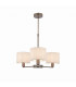 Daley Multi Arm Pendant Light Antique Bronze Plate