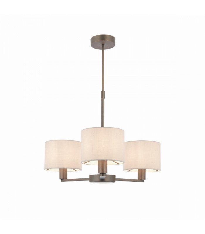 Daley Multi Arm Pendant Light Antique Bronze Plate