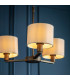 Daley Multi Arm Pendant Light Antique Bronze Plate-4