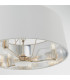 Harvey Multi Arm Cylindrical Pendant Light Bright Nickel Plate-3