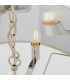 Harvey Multi Arm Cylindrical Pendant Light Bright Nickel Plate-6