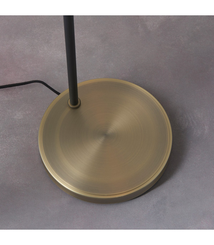 Mayfield Task Floor Lamp Matt Antique Brass Plate-6