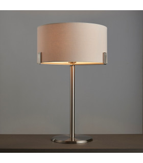 Hayfield Table Lamp Satin Nickel Plate-1