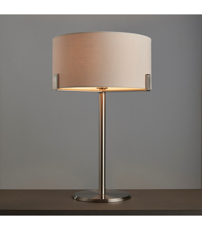 Hayfield Table Lamp Satin Nickel Plate-1