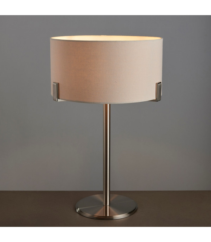 Hayfield Table Lamp Satin Nickel Plate-2