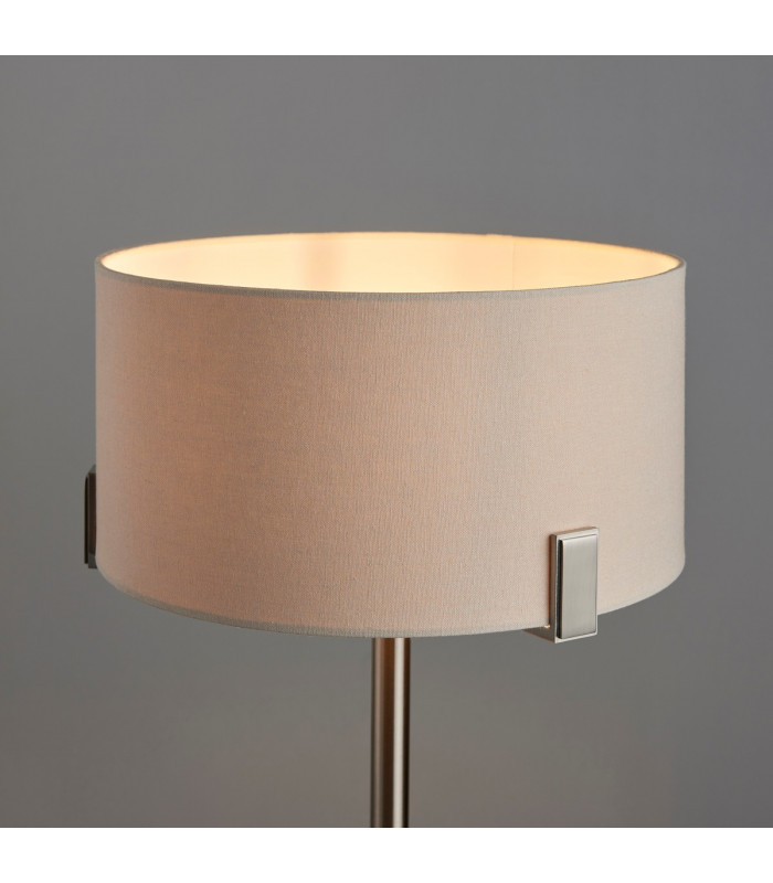 Hayfield Table Lamp Satin Nickel Plate-4