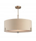 Hayfield Multi Arm Pendant Light Satin Nickel Plate