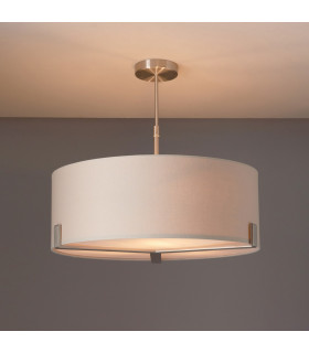 Hayfield Multi Arm Pendant Light Satin Nickel Plate-1