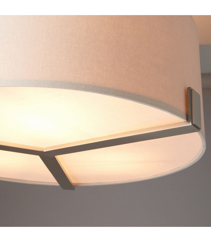Hayfield Multi Arm Pendant Light Satin Nickel Plate-2