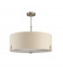 Hayfield Multi Arm Pendant Light Satin Nickel Plate-6